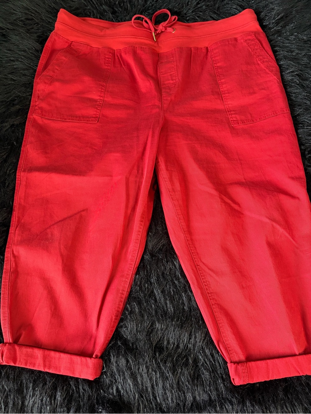Terra & Sky Vibrant Red Pants